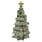 Northlight; 6.75" Glittered Berries & Bows Decoration Tabletop Christmas Tree; Category:Christmas Tabletop Decor; Image:2